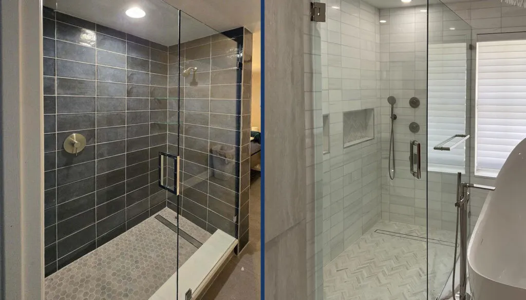 Frameless Shower